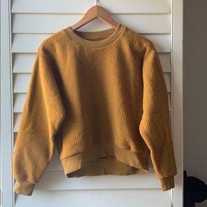 Everlane ReNew Fleece Raglan Sweatshirt